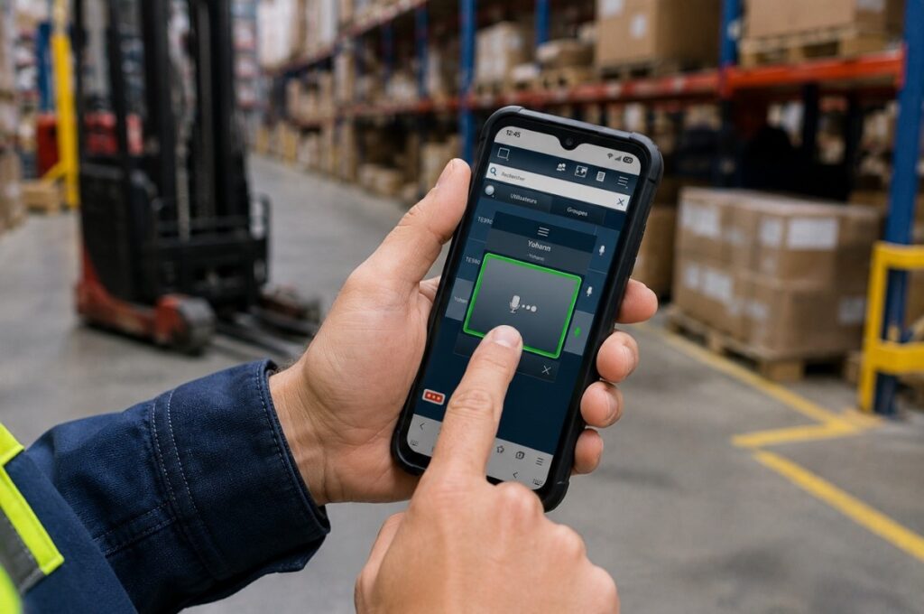 Application Talkie Walkie pour Smartphone